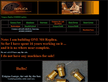 Tablet Screenshot of enigma-replica.com